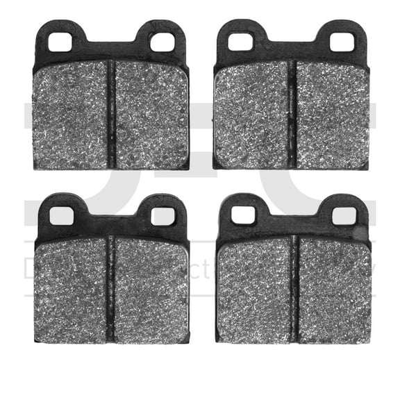 Dynamic Friction Company 5000 Advanced Brake Pads - Low Metallic 1551-0030-00-Front or Rear Set