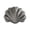 Gray, variant on Soft Velvet Seashell Throw Pillow, Shell Shape Cushion Decorative Accent, Comfortable Lint Filled Pillow for Sofa Couch Bed Living Room