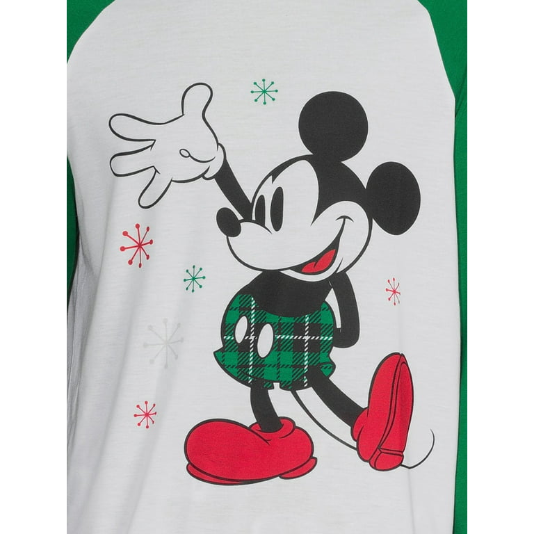Cute Disney Mickey Mouse Family Christmas Pajamas Sets | Mickey and Minnie Xmas Pjs for Holiday Gifts Pajamas by Jenny M