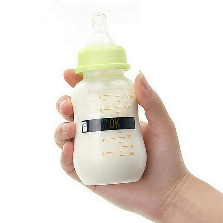 Toma Infant Baby Milk Bottle Thermometer Kids Milk Bottle Temperature Test  Paper Strip Sticker Temperature Measuring Card 