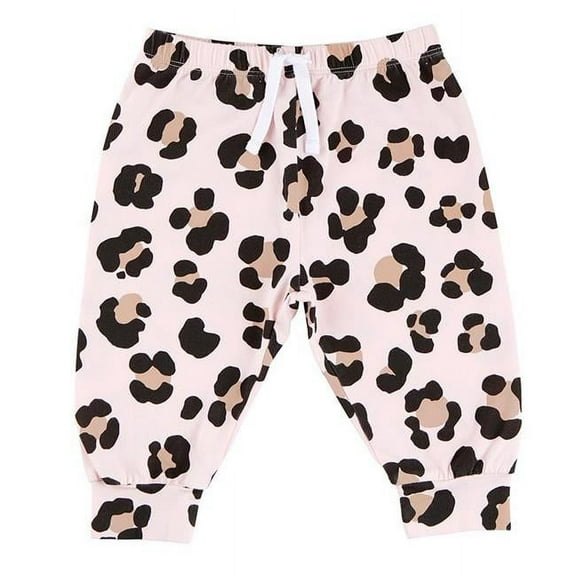 Stephan Baby Drawstring Pants - Cheetah