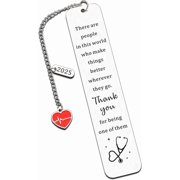 2025 Gift for Nurse Phd Nurse Accessories for Work Christmas Gifts for Nurse Bookmark School Nurse Gifts for Women Nurse Rn Graduation Gifts for Women Girls Nursing School Graduation Christmas Gift