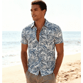 thumbnail image 4 of Lollipie Hawaiian Shirt for Men Short Sleeve Button Down Shirt Men Casual Summer Tropical Beach Aloha Shirts for Men Hawaii Party, 4 of 5