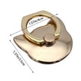 thumbnail image 3 of Metal Phone Ring Holder, 360° Rotation, 180° Flip, Strong Adhesion, Anti-Drop, Universal for Phones/Cases, 3 of 5