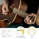 thumbnail image 5 of Cable de conexión para guitarra de 6 piezas, 30 cm, 6,35 mm, ángulo recto, amplificador, instrumento, 5 of 6