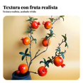 thumbnail image 4 of Abbraccia Flor artificial con frutos, rama decorativa, arreglo de Año Nuevo chino para el hogar, 4 of 6