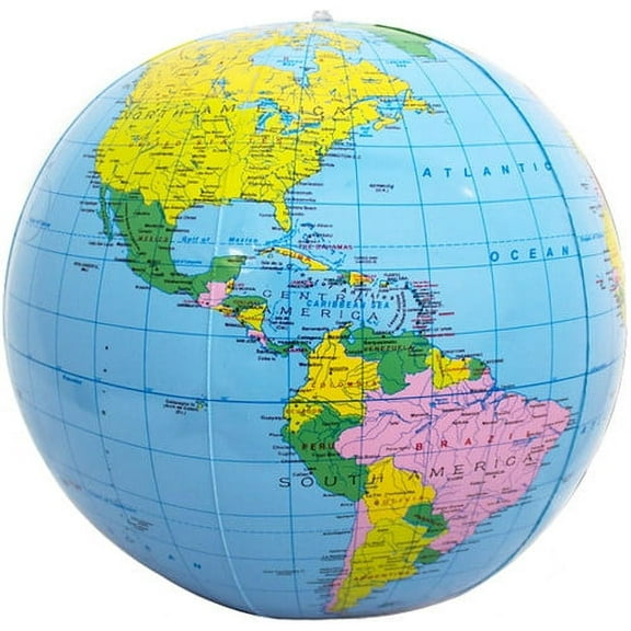 Infaltabale Globe Political 16 Inch 2 Pack