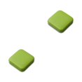 thumbnail image 4 of Maoww Pill Case 2 Grids Cute Dust Proof Daily Pills Organizer Box Portable Container Cases Dispenser Office for Purse Bags Green 2Set, 4 of 6