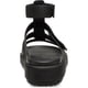thumbnail image 4 of Sandalia Crocs Brooklyn Luxe Gladiador Negra 8 M, 4 of 6