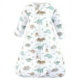thumbnail image 3 of Hudson Baby Cotton Long-Sleeve Wearable Sleeping Bag, Sack, Blanket, Dino Blast Long Sleeve, 12-18 Months, 3 of 4