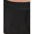 thumbnail image 6 of Hanes Brief 7 Pack No Ride Up Ultimate Men TAGLESS   Waist Comfort Flex Black/Grey, 6 of 7