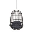 thumbnail image 1 of Christopher Knight Home 313589 Hamac/balançoire, Gris + Gris Foncé, 1 of 5
