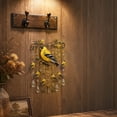 thumbnail image 6 of Graceful Hummingbird Wind Chime Goldfinch Bird Acrylic Wind Chime Suncatcher with Crystal Beads, Metal Hanging Decor for Garden Patio Window Indoor Outdoor Gift, 6 of 6
