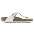 thumbnail image 4 of Birkenstock Gizeh Leather Sandal, 39, White, 4 of 6