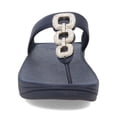 thumbnail image 3 of Women's FitFlop, Fino Crystal Chain Toe-Post Sandal, 3 of 7