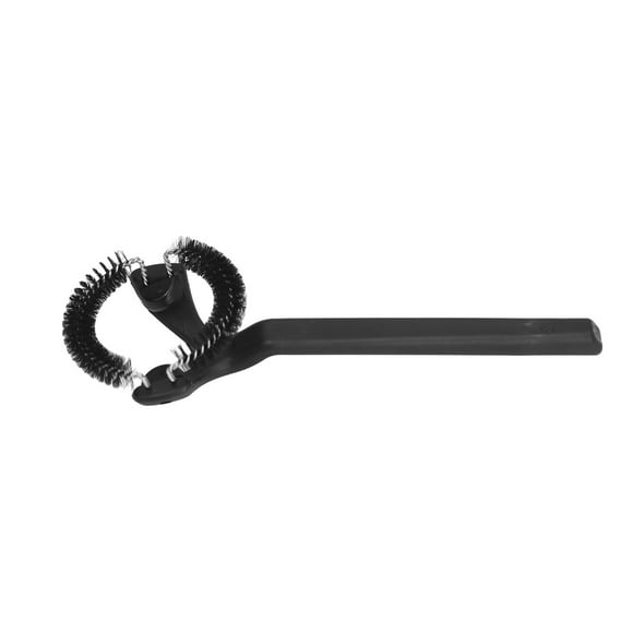 Coffee Machine Brush, Round Head Practical Coffee Machine Brush Cleaner Residue Detachable For Kitchen 58mm 21x7.8cm