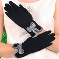 thumbnail image 3 of Womens Gloves Winter Touch Screen Texting Gloves for Women Fleece Lined Thick Warm Gloves, 3 of 6