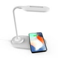 thumbnail image 2 of Graflsoa 10W Fast Wireless Charging Night Light with 3-Level Touch Control, USB Cable Included, White - Eye-Friendly Dimmable Desk Lamp for Smartphones, 2 of 6