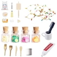 thumbnail image 1 of Mini Food Miniatures Figurines Kit Cooking Game Party Accessories for 1/6 1/12 Doll House, 1 of 5