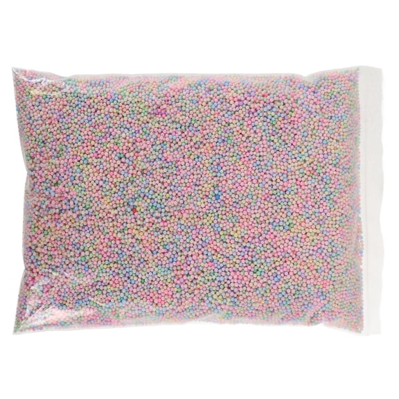 Alasum Multi-Color Soft Polystyrene Foam Beads for Crafts, Box Filling, and Decorative Projects
