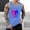 Blue, variant on Halloween Tee Shirts for Mens Funny Skeleton Graphic Muscle Tank Tops Summer Sleeveless Loose Fit Workout Tops