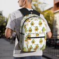 thumbnail image 2 of Wukai Lovely Avocado Versatile Backpack:Spacious,Organized,Comfortable,Ideal for Travel and Everyday Use with Multiple Pockets and Padded Straps, 2 of 8