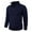 Navy, variant on Dolkfu Men Fall Sweaters Mock Neck Quarter Zip Gray Slim Fit Sweater Stand Collar Men's Pullover Stretch Knitwear L