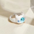 thumbnail image 1 of Lindo anillo de monstruo de gato lindo moda femenina anillo de dedo de dieta ajustable abierto anillo de personalidad de novias, 1 of 1