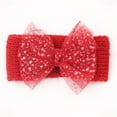thumbnail image 2 of Ketyyh-chn99 Headband Girls Baby Toddler Solid Hair Band Bow Accessories Headwear Red, 2 of 3