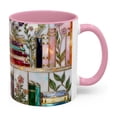 thumbnail image 2 of Taza de Estantería de Vidrio de Colores de 15 Oz: Una Taza de Café de Cerámica para El Hogar Ideal para Amantes de Los Libros y Adecuada para Servir Té o Chocolate Caliente., 2 of 4