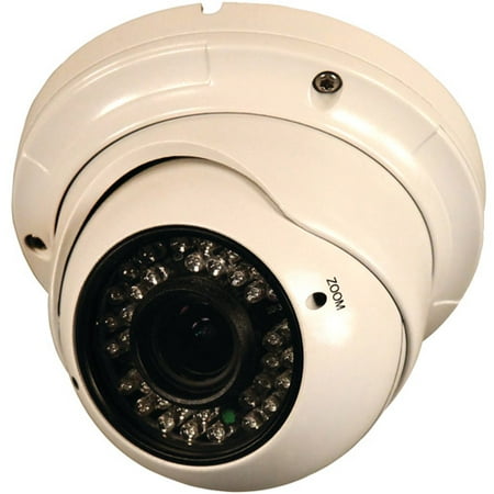 Security Labs SLC-182 800-Line Varifocal 2.8mm-12mm Turret Dome Camera with IR Cut Filter