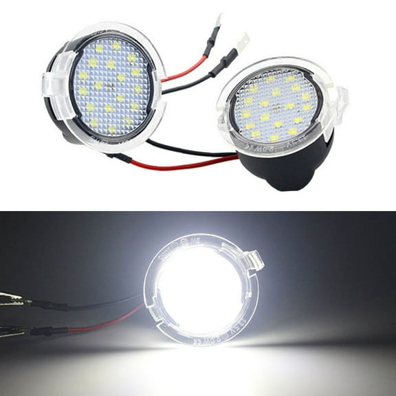 Pristin Mirror Puddle Light,Mirror Puddle 18 LED Under Puddle Mondeo S-Max Mondeo S-Max F-150 2 PCS 18 PCS 18 LED Fesjoy HUIOP Led Under BUZHI Ajcoflt
