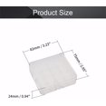 thumbnail image 2 of HUGFEGWE 2 x 18650 Battery Storage Case Holder Organizer Box Transparent 2Pcs U2536-18140, 2 of 7
