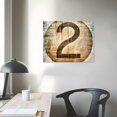 thumbnail image 4 of Orinice Circle Fine Art Aesthetic Poster Print Wall Painting Canvas Wall Art Living Room Bedroom Home Office Wall Decor 16x12in, 4 of 6