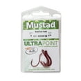 thumbnail image 6 of Mustad Ultra Point Octopus Hook (Red) - Size: 1/0 6pc, 6 of 6