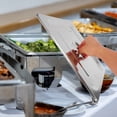 thumbnail image 4 of Unbreakable Stainless Steel Pan Lid with Handle for Home Use Silver Edge 10 Inch, 4 of 9