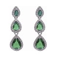 thumbnail image 1 of Aretes Colgantes Gotas De Fiesta Con Cristal Arette Accesorios  Temporada, 1 of 3