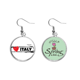 thumbnail image 1 of Me encanta Italia palabra amor corazón ilustración Colgante decorativo temporada pendientes de primavera joyas Unbranded M, 1 of 3