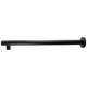 thumbnail image 4 of Regadera Redonda de 25cm Negro Mate con Brazo Redondo, 4 of 5