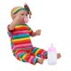 thumbnail image 5 of Conjunto de muñeca bebé Reborn de 22 pulgadas, juguetes realistas para bebés y niñas con diadema para pezón alimentadorKSRBA05GA, 5 of 5