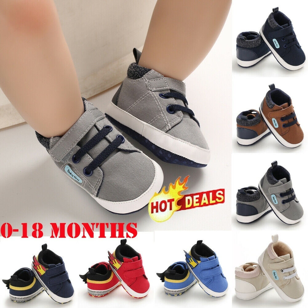 infant canvas trainers