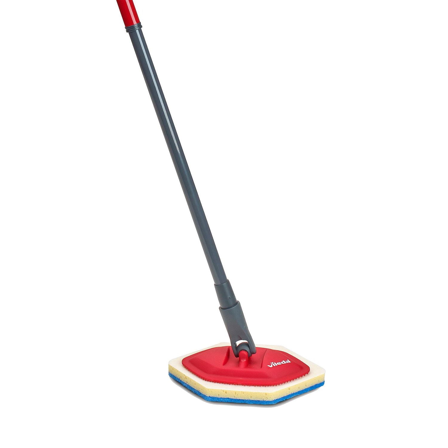 Vileda Bath Magic Mop - Bathroom and Tub Mop, Telescopic Handle, 1 Piece