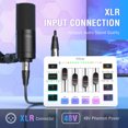 thumbnail image 2 of FIFINE-mezclador USB para juegos con 4 canales, interfaz de micrófono XLR, RGB, mezclador de sonido para juegos, Podcast, Streaming, AmpliGame SC3W, 2 of 5