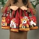 thumbnail image 2 of Bolsa de regalo de Papá Noel, muñeco de nieve, ciervo, bolsa de regalo para niños, bolsa de dulces, bolso de Navidad, decoración de Feliz Navidad, paquete de mano, Año Nuevo, 2 of 4