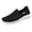 Black, variant on Casual Shoes for Men Breathable Soft Knit Sneakers Lightweight S𝗅ip on L𝗈afers Shoes Comfort Walking L𝗈afers Shoes with Flexible Cushioning Sole for Summer and Autumn