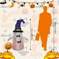 thumbnail image 4 of Heiko 3.9 FT Halloween Inflatable Clearance Ghost Blow Up Mold Yard Overlap Outdoor Decorations LED Light for Garden Lawn Indoor Party Decor, 4 of 6
