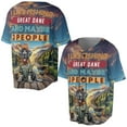 thumbnail image 3 of I Like Fishing, and my Great Dane, and Maybe 3 People. Happy Father's Day All Over Print 3D Baseball Shirt Danes Dog Lover Gifts Softball Sport - 00004, 3 of 6