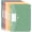 Vintage, variant on Binder Pocket, 5 Pack Super Heavyweight Plastic Folders with Tight Closure, Binder Folders Side Loading, 3 Ring Binder Pocket, Binder Dividers with Pockets, Letter Size, Retro Series