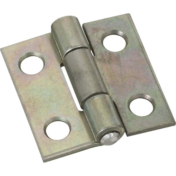 National Hardware - V518 1" Non-Removable Pin Narrow Utility Hinge - 2 Per Pack