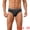 Black, variant on DARING DIVA Men's Solid Elastic Waist Smooth Soft Breathable Sports Underwear 30 Green